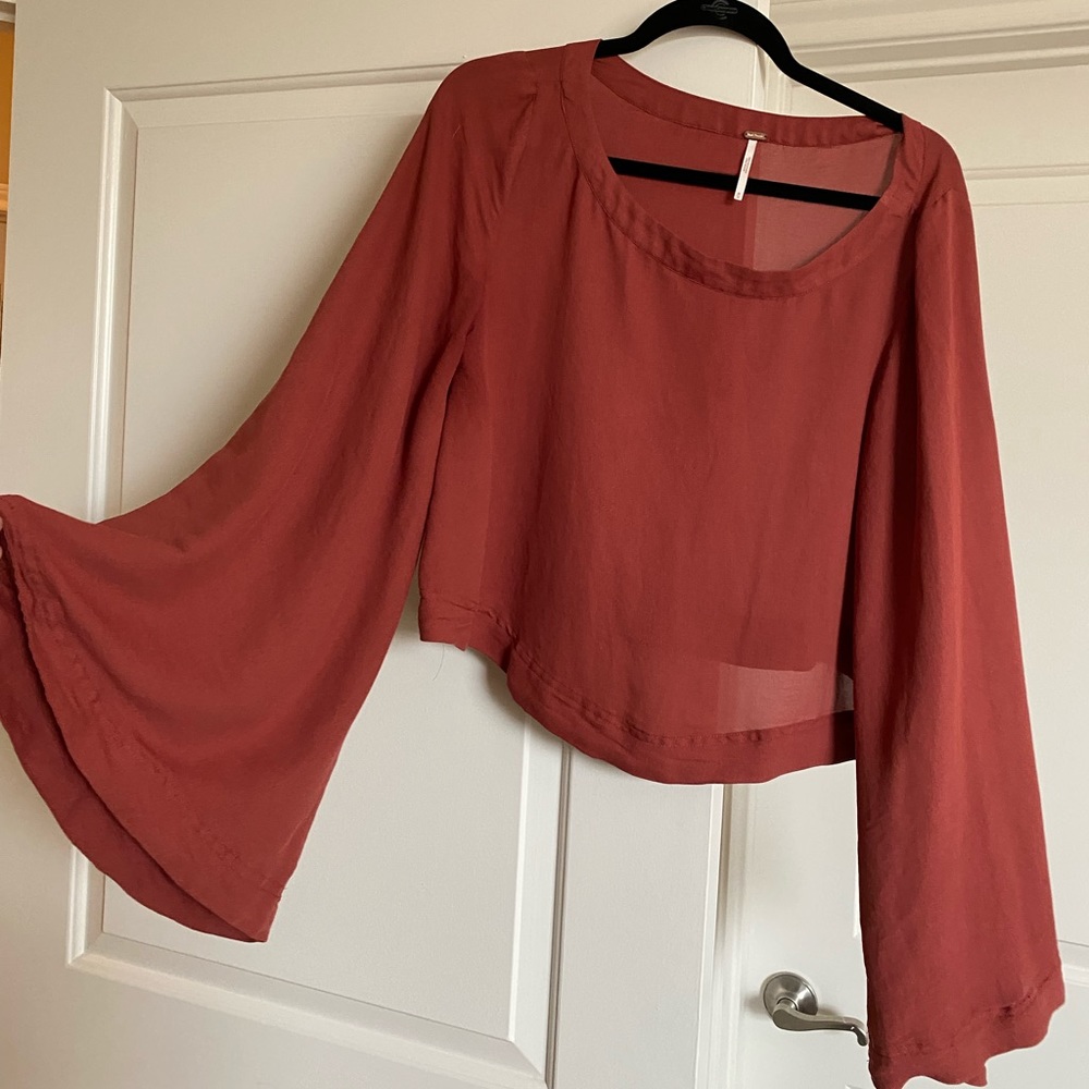 Free People Date Night Shirt